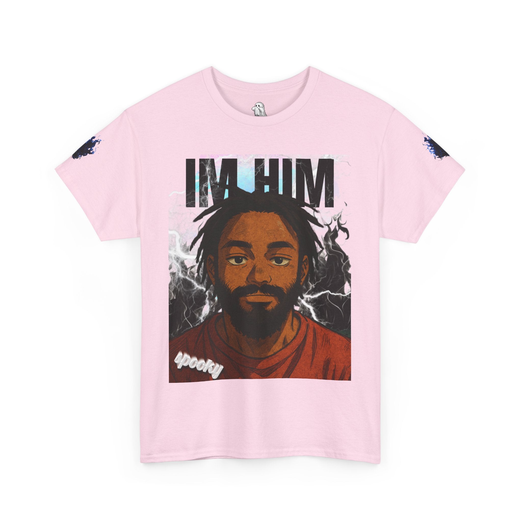 Bold Graphic Tee for Confident Individuals, Statement Fashion, Unisex Cotton Shirt, Gift for Him, Trendy Casual Wear - TheSpookyGhost