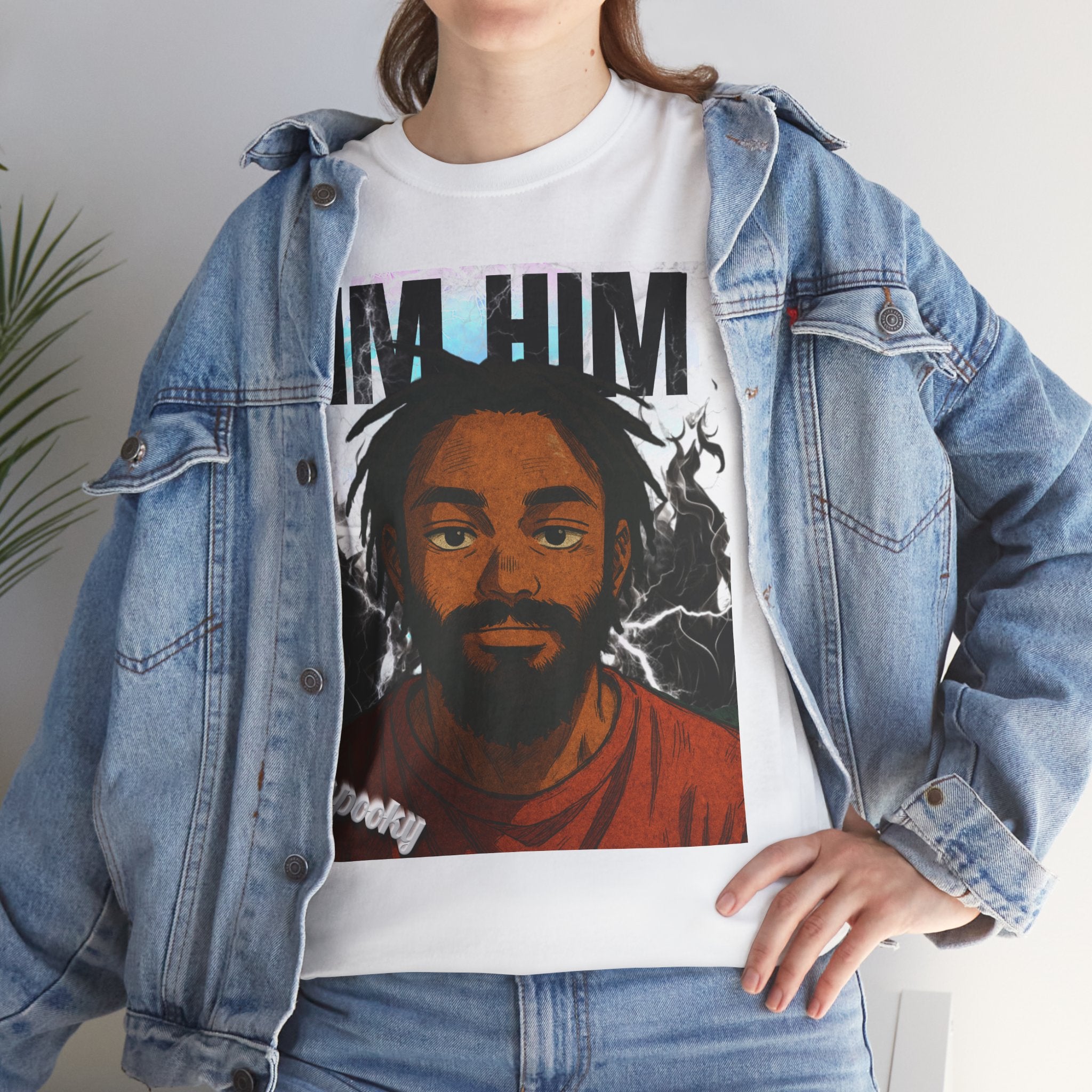 Bold Graphic Tee for Confident Individuals, Statement Fashion, Unisex Cotton Shirt, Gift for Him, Trendy Casual Wear - TheSpookyGhost