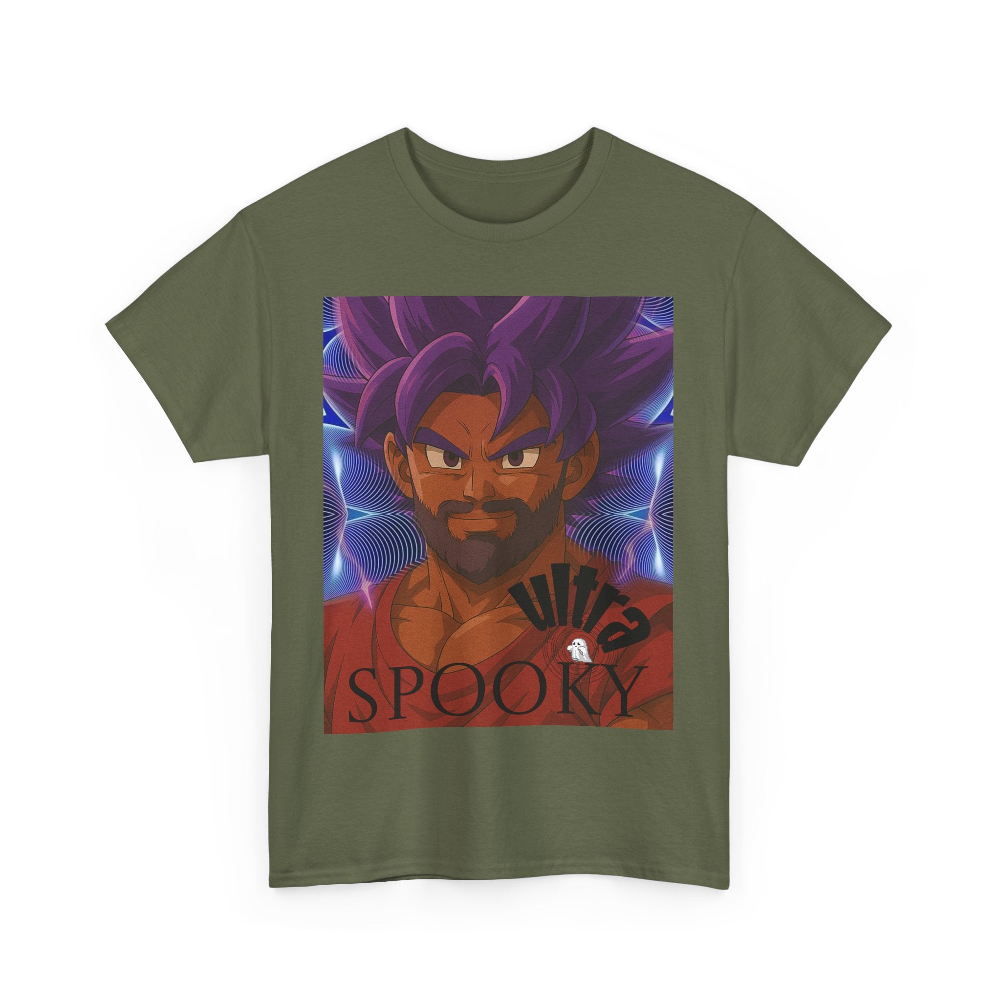 Spooky Stepdad Unisex Tee, Halloween Costume Shirt, Anime Graphic Tee, Funny Dad Shirt, Casual Everyday Wear - TheSpookyGhost
