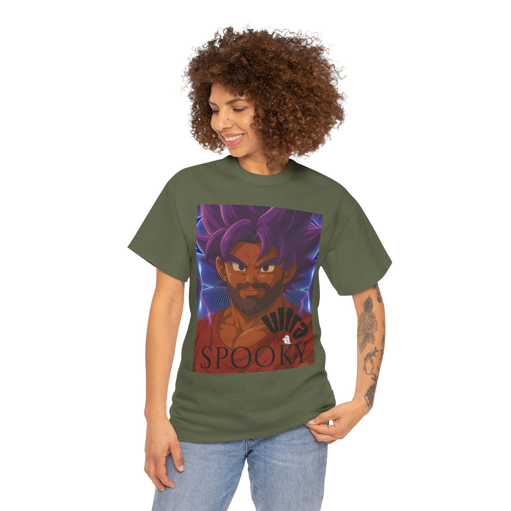 Spooky Stepdad Unisex Tee, Halloween Costume Shirt, Anime Graphic Tee, Funny Dad Shirt, Casual Everyday Wear - TheSpookyGhost