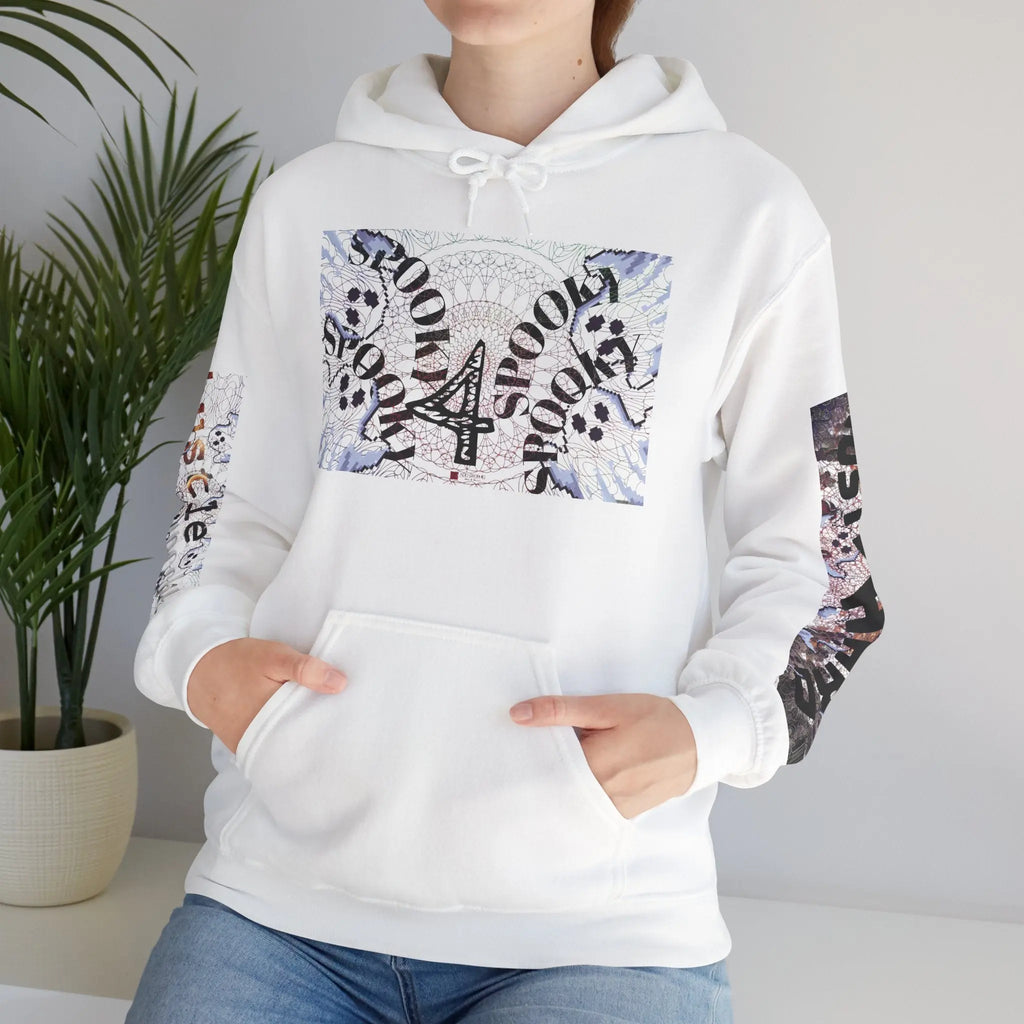 "Personalized Spooky Ghost Hoodie - Hauntingly Comfortable" - TheSpookyGhost