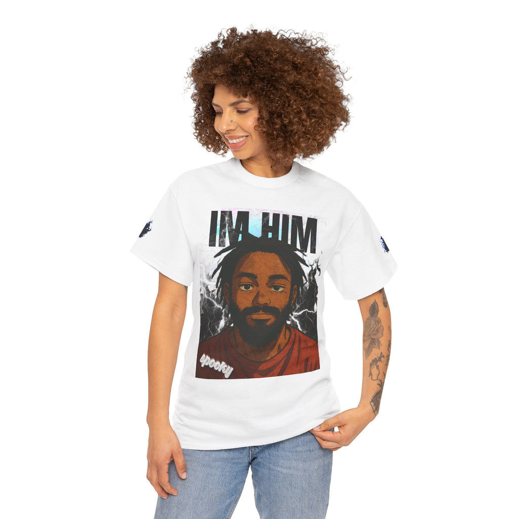 Bold Graphic Tee for Confident Individuals, Statement Fashion, Unisex Cotton Shirt, Gift for Him, Trendy Casual Wear - TheSpookyGhost