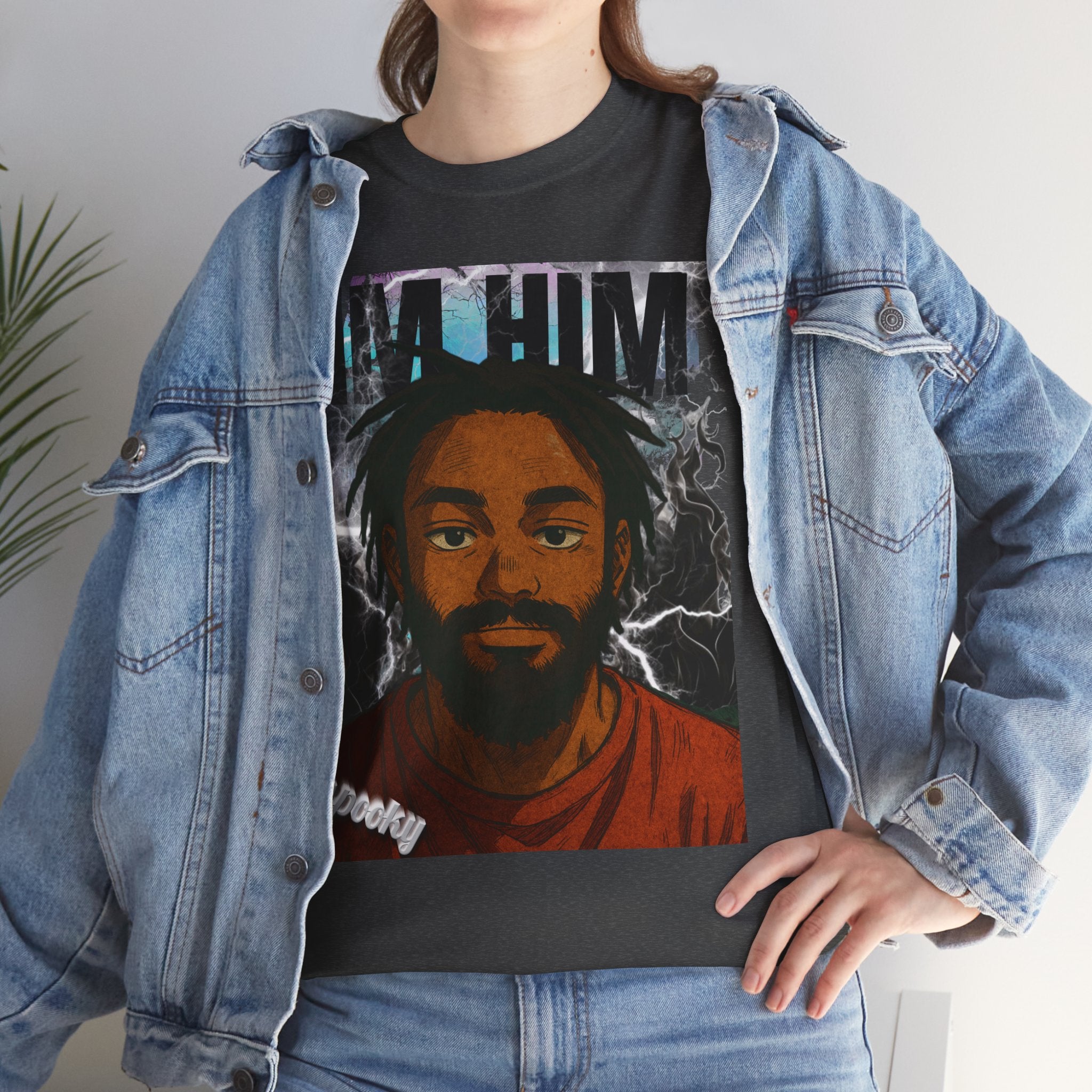 Bold Graphic Tee for Confident Individuals, Statement Fashion, Unisex Cotton Shirt, Gift for Him, Trendy Casual Wear - TheSpookyGhost