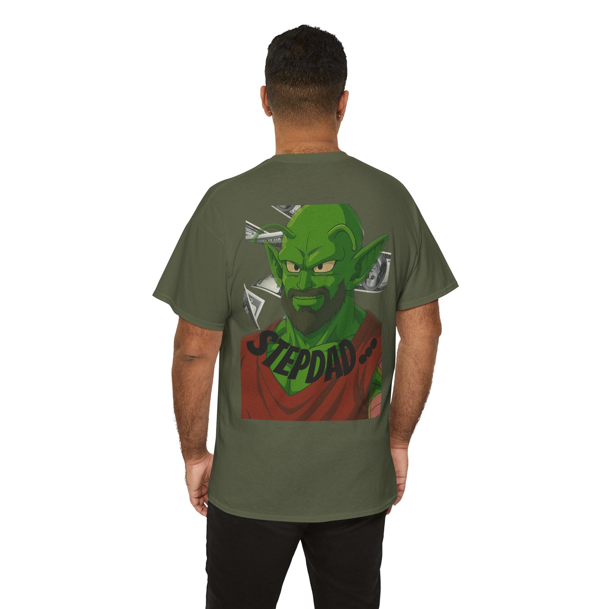 Spooky Stepdad Unisex Tee, Halloween Costume Shirt, Anime Graphic Tee, Funny Dad Shirt, Casual Everyday Wear - TheSpookyGhost