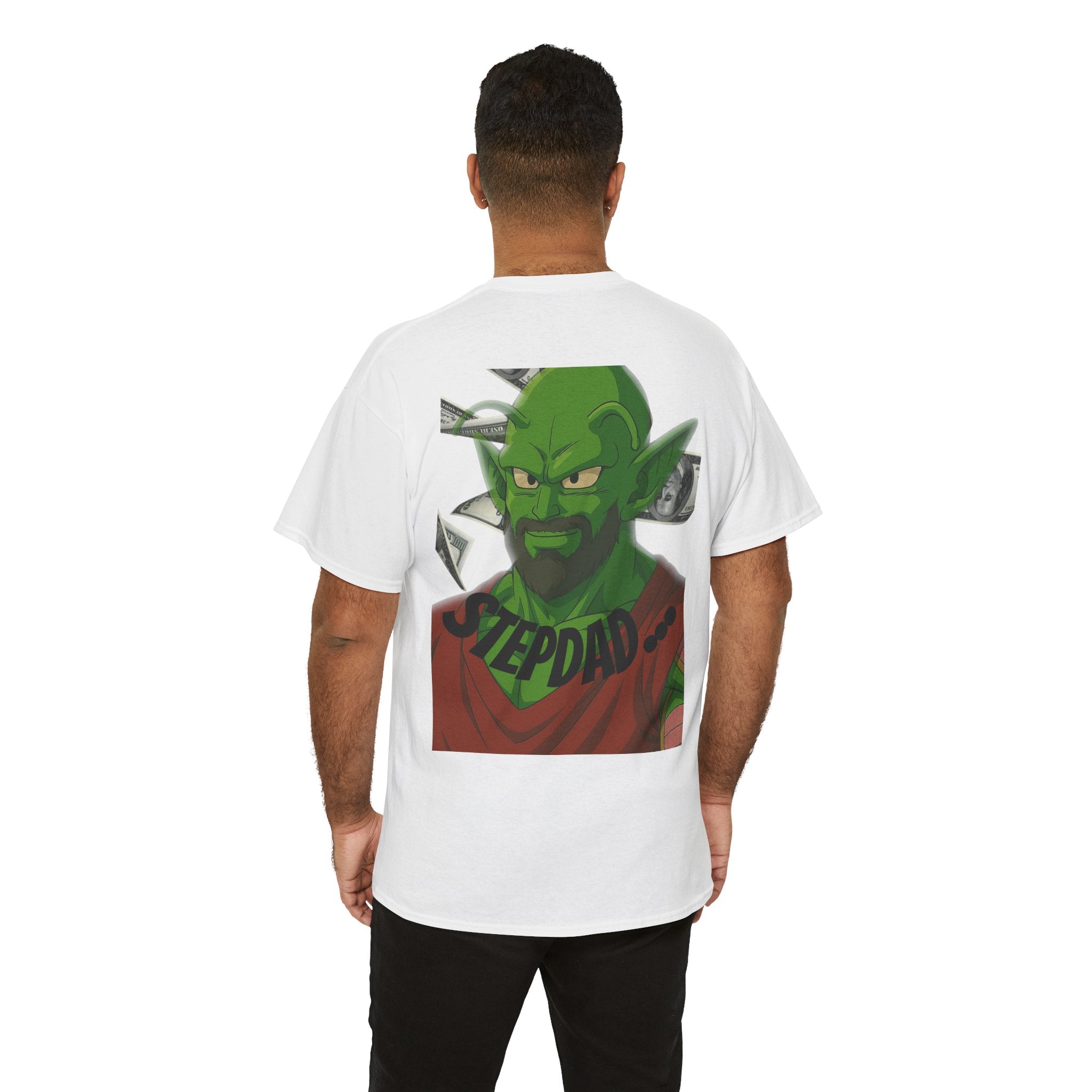 Spooky Stepdad Unisex Tee, Halloween Costume Shirt, Anime Graphic Tee, Funny Dad Shirt, Casual Everyday Wear - TheSpookyGhost