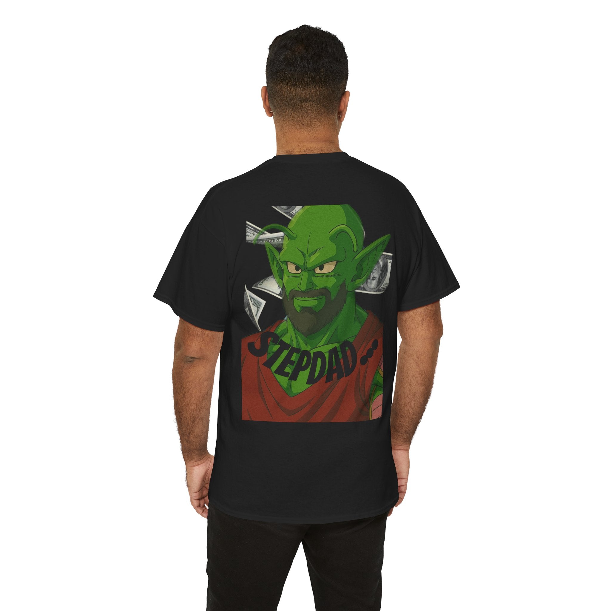 Spooky Stepdad Unisex Tee, Halloween Costume Shirt, Anime Graphic Tee, Funny Dad Shirt, Casual Everyday Wear - TheSpookyGhost