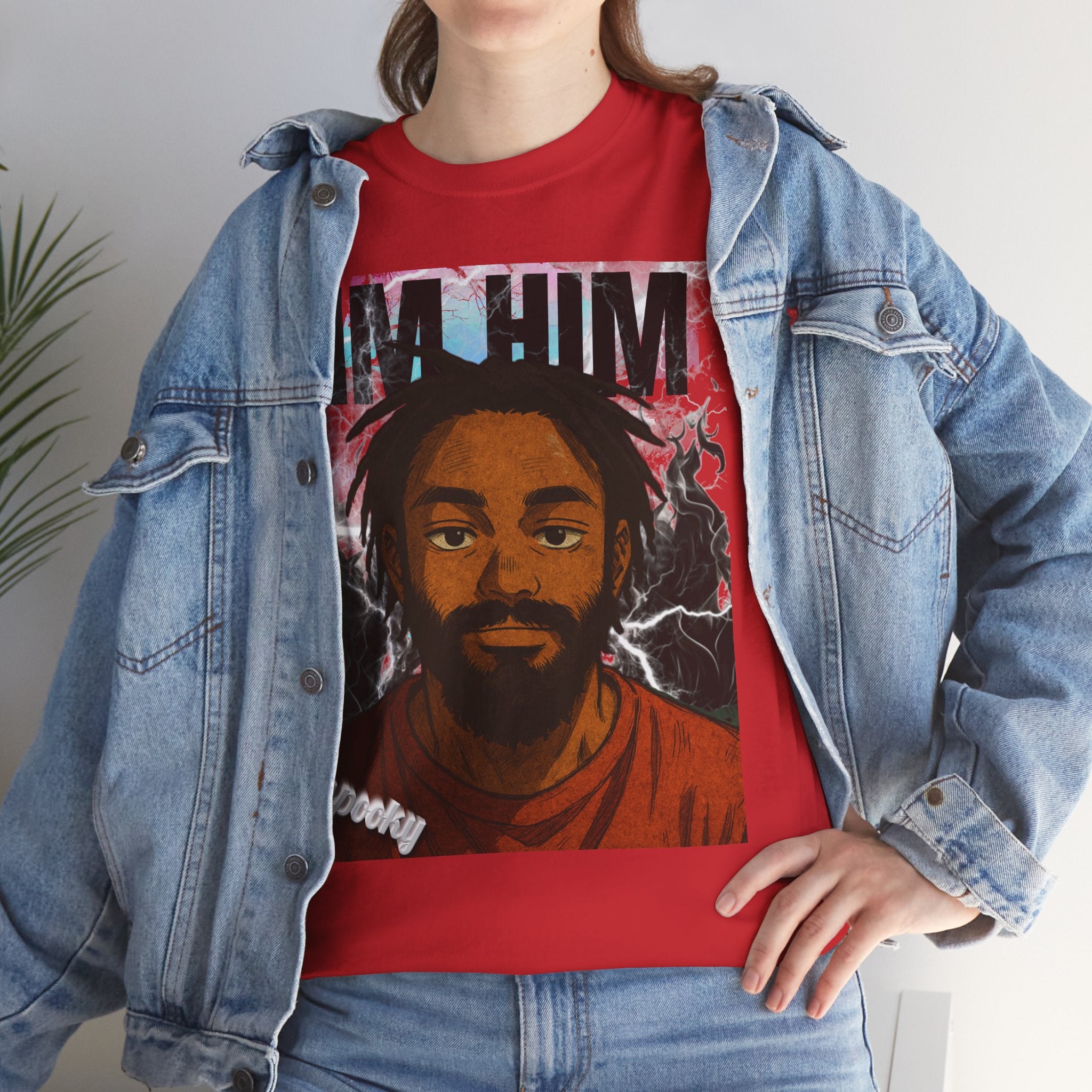 Bold Graphic Tee for Confident Individuals, Statement Fashion, Unisex Cotton Shirt, Gift for Him, Trendy Casual Wear - TheSpookyGhost