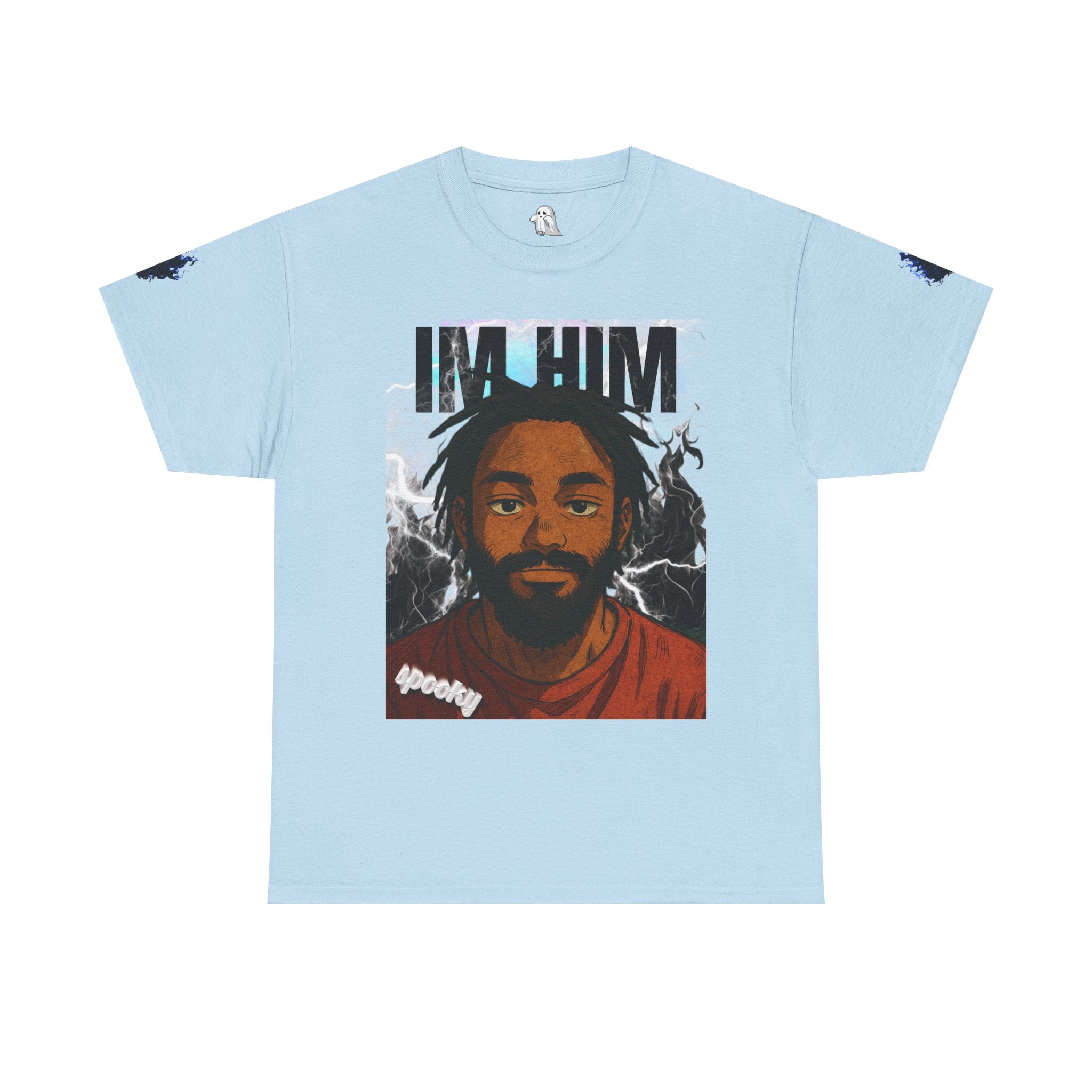 Bold Graphic Tee for Confident Individuals, Statement Fashion, Unisex Cotton Shirt, Gift for Him, Trendy Casual Wear - TheSpookyGhost