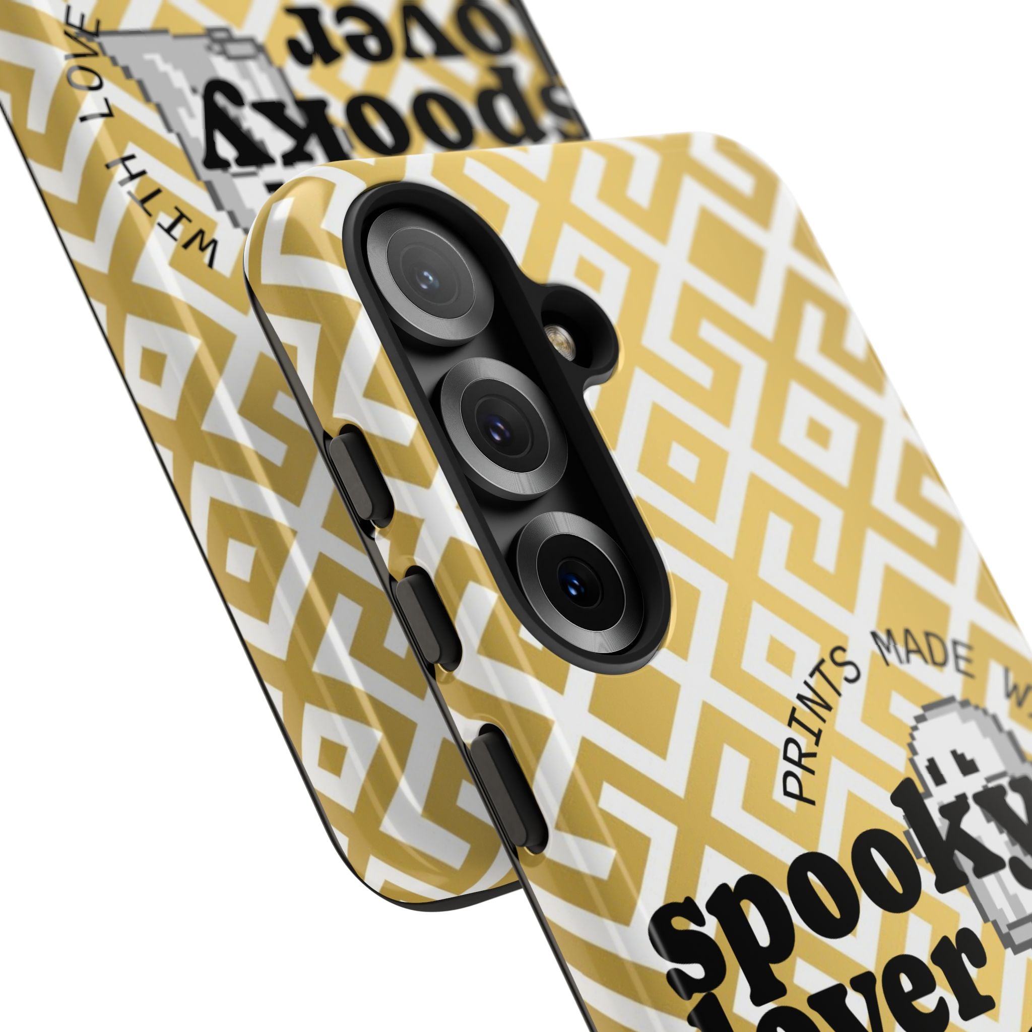 Spooky Lover Phone Case, Cute Ghost Print,