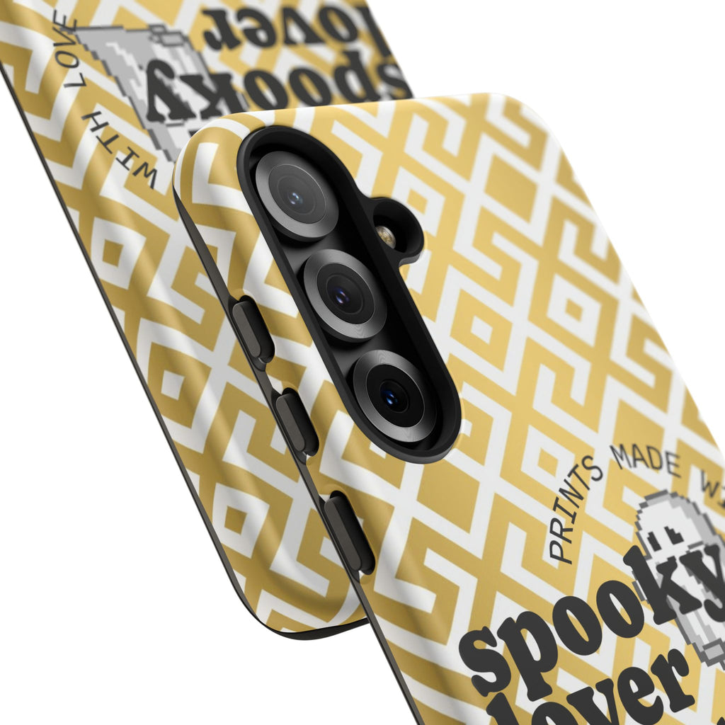 Spooky Lover Phone Case, Cute Ghost Print,