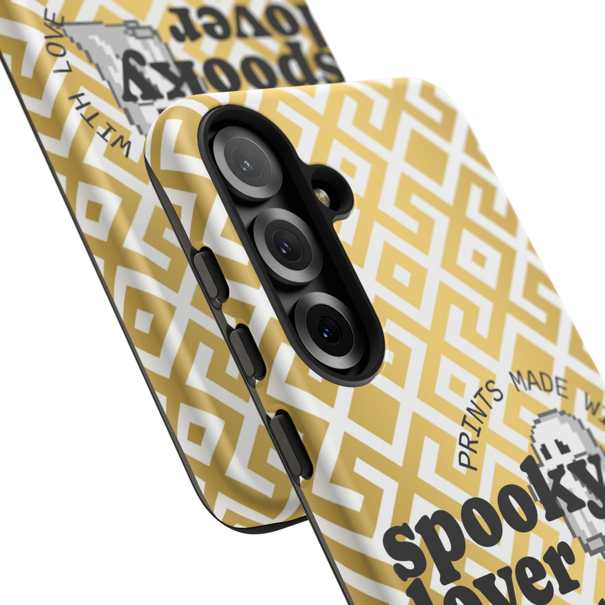 Spooky Lover Phone Case, Cute Ghost Print,