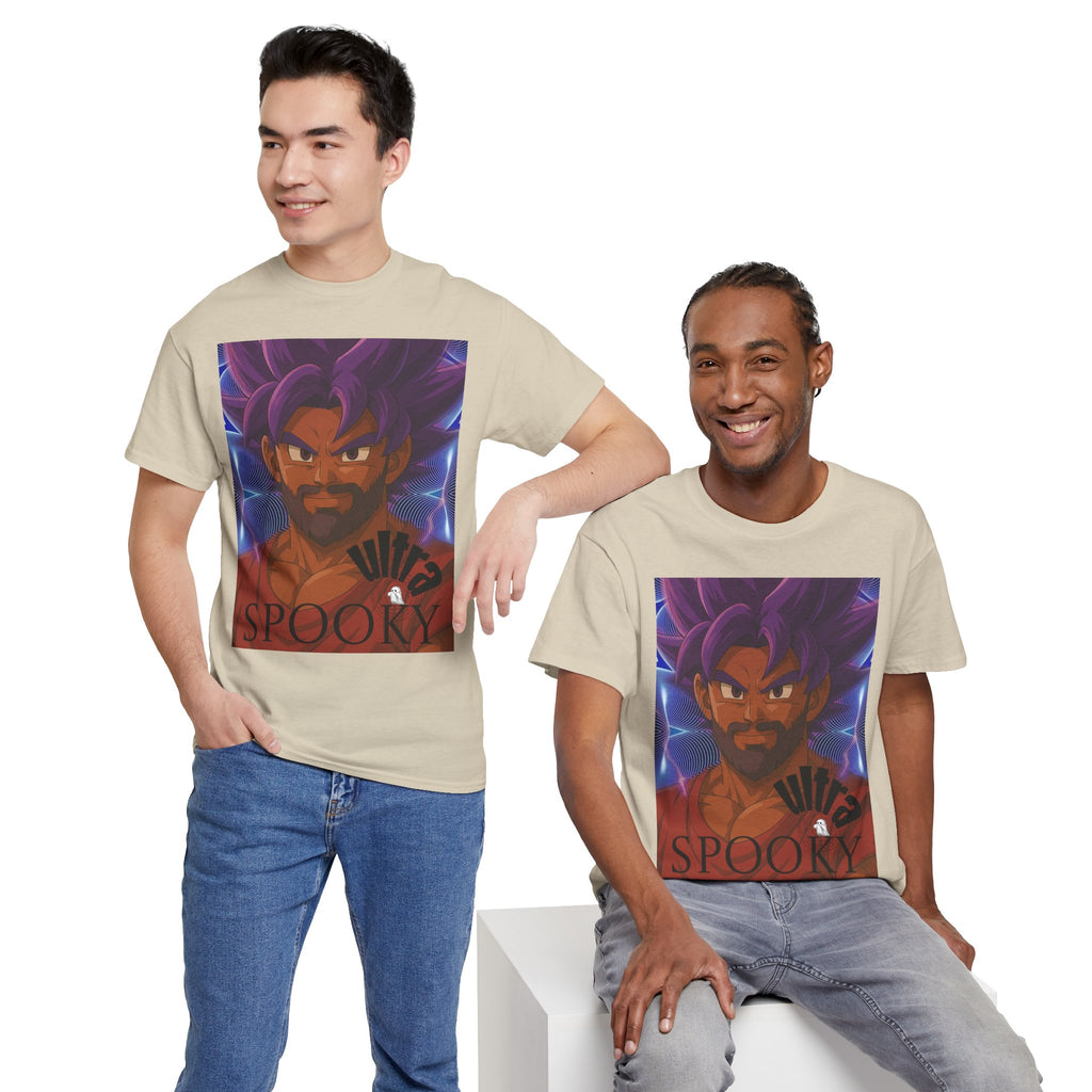 Spooky Stepdad Unisex Tee, Halloween Costume Shirt, Anime Graphic Tee, Funny Dad Shirt, Casual Everyday Wear - TheSpookyGhost