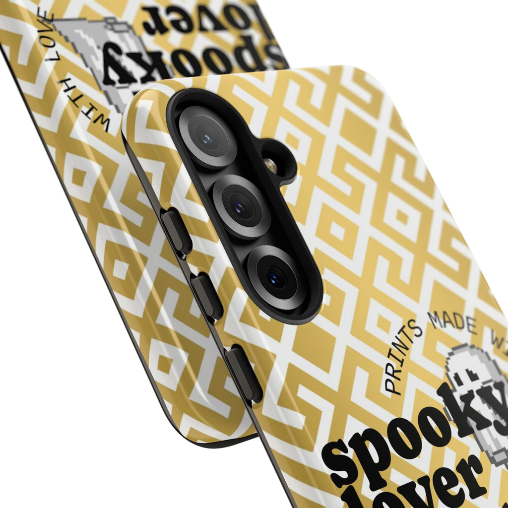 Spooky Lover Phone Case, Cute Ghost Print,