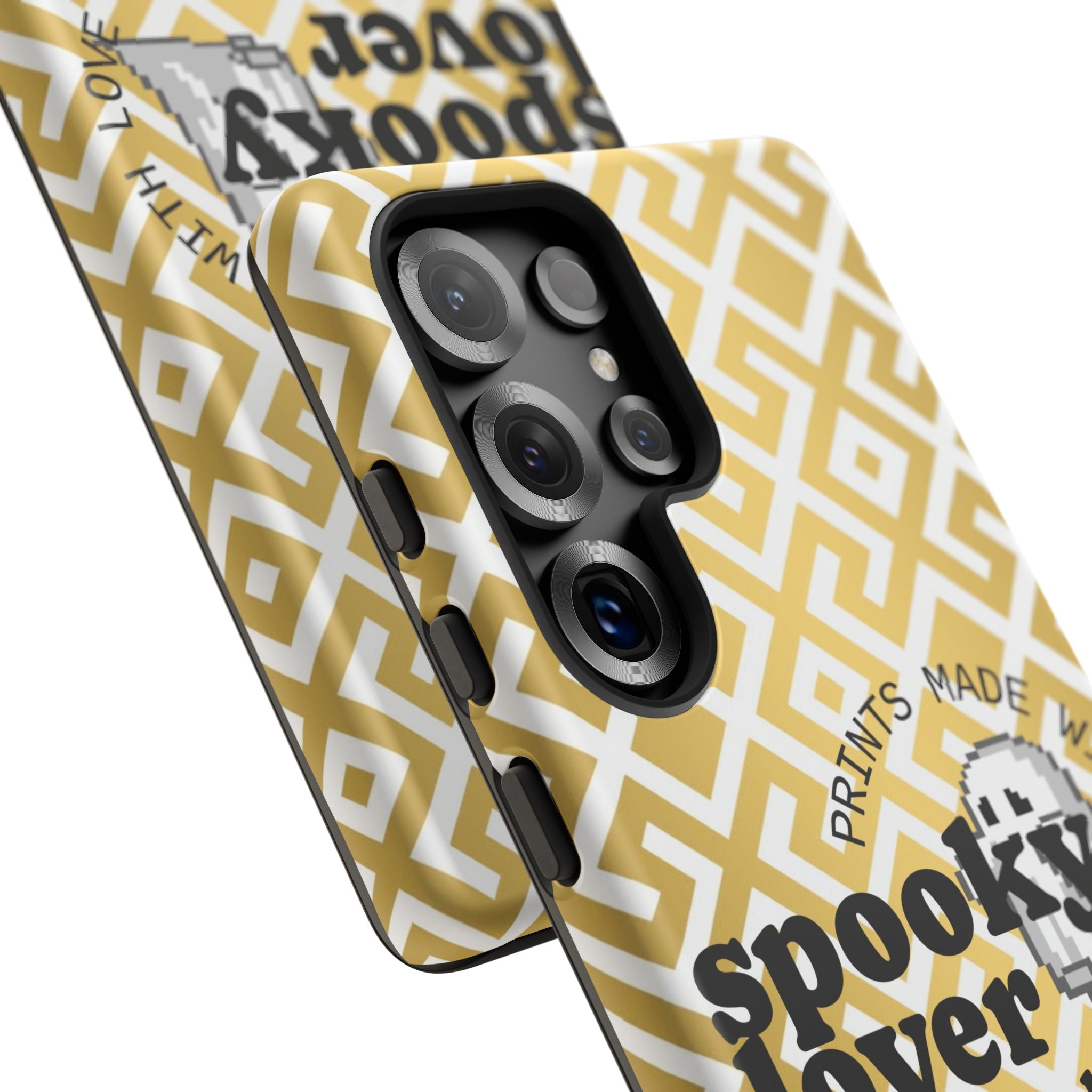 Spooky Lover Phone Case, Cute Ghost Print,