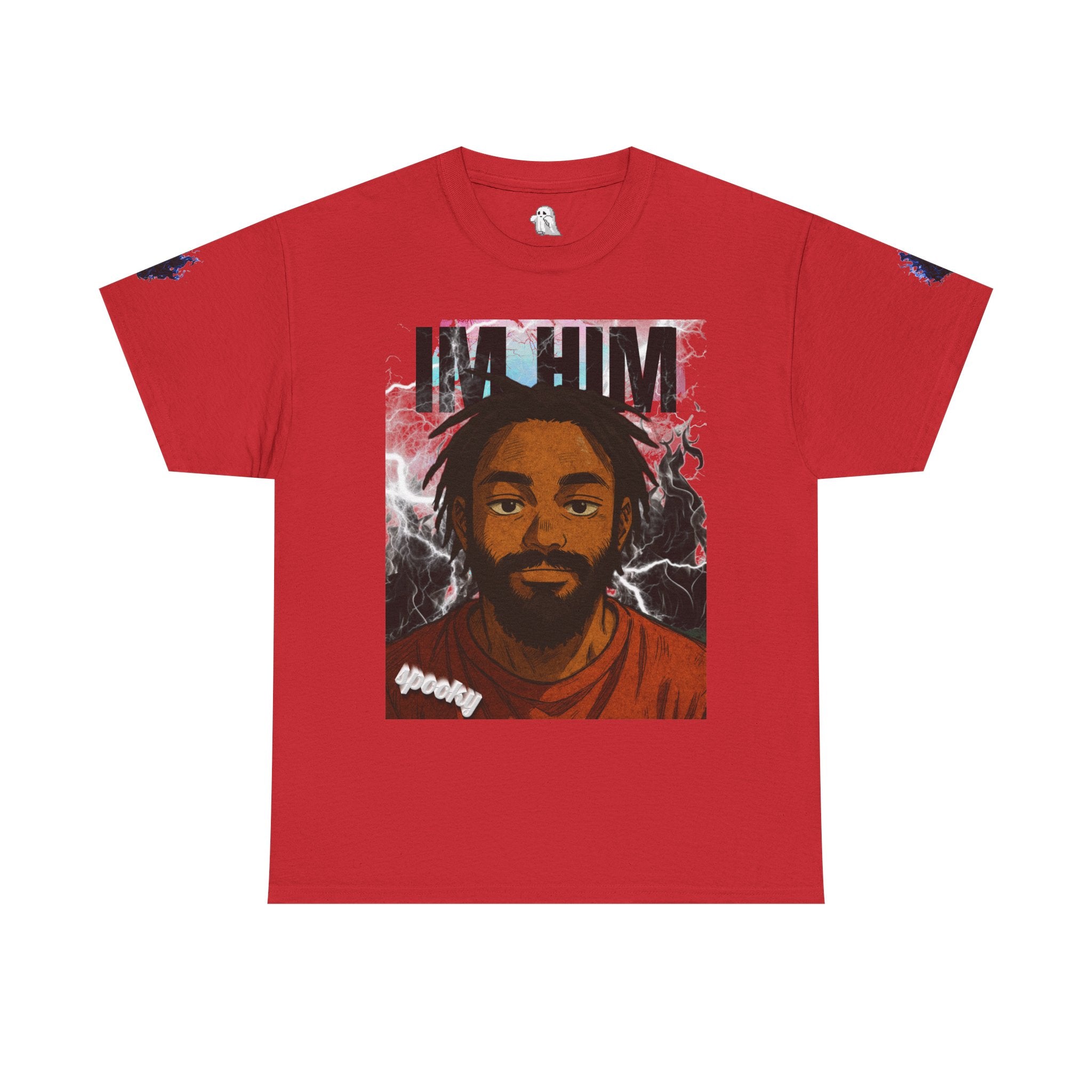 Bold Graphic Tee for Confident Individuals, Statement Fashion, Unisex Cotton Shirt, Gift for Him, Trendy Casual Wear - TheSpookyGhost