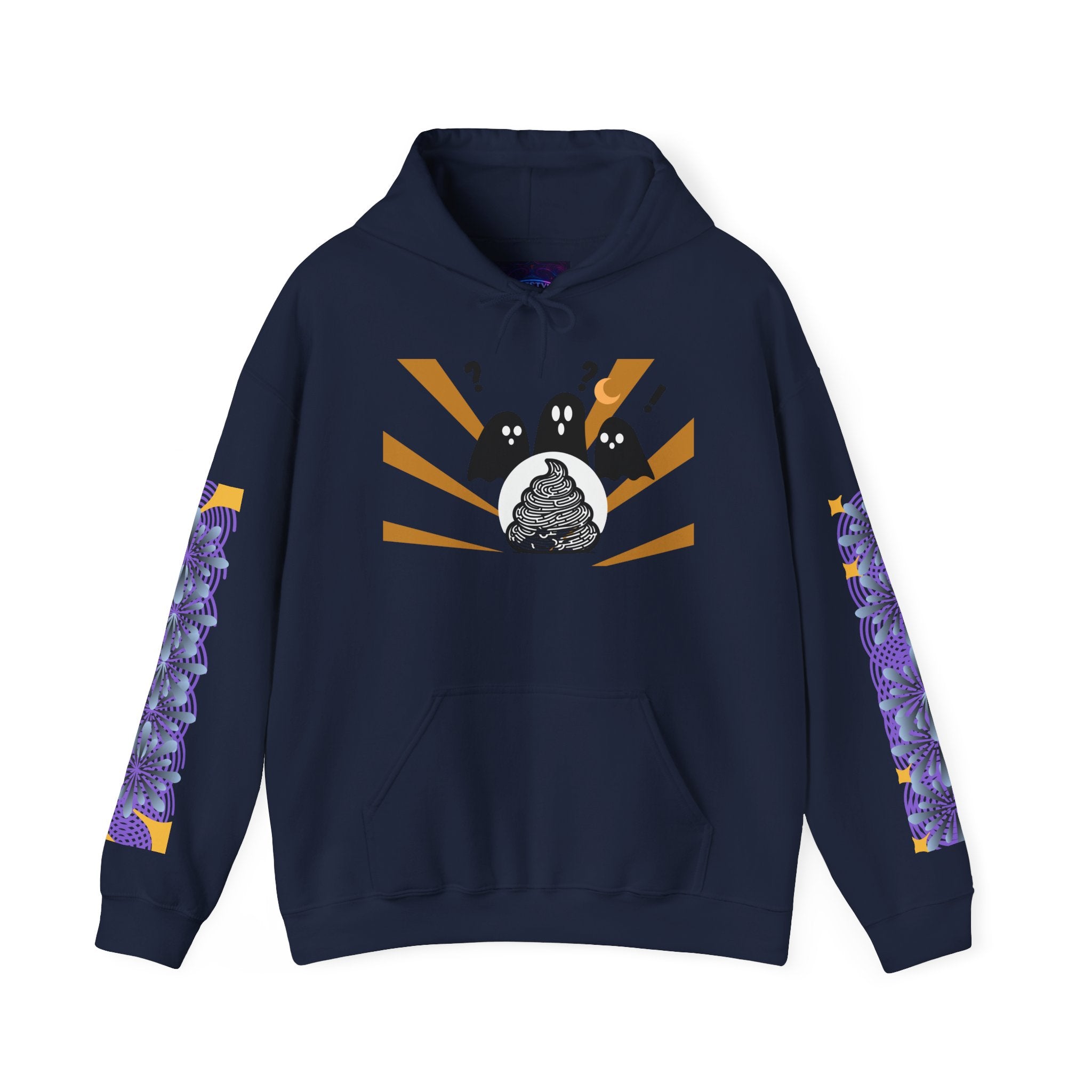 Ghost Hoodie – Unisex Cozy Sweatshirt, Cute Graphic Hoodie, Casual Fall & Winter Fashion