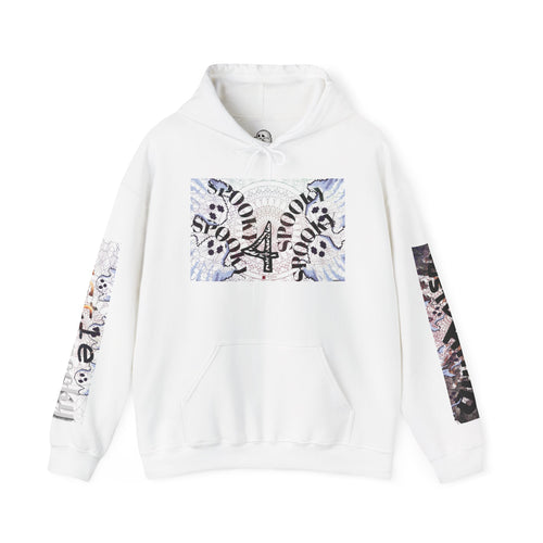 custom hoodie white front