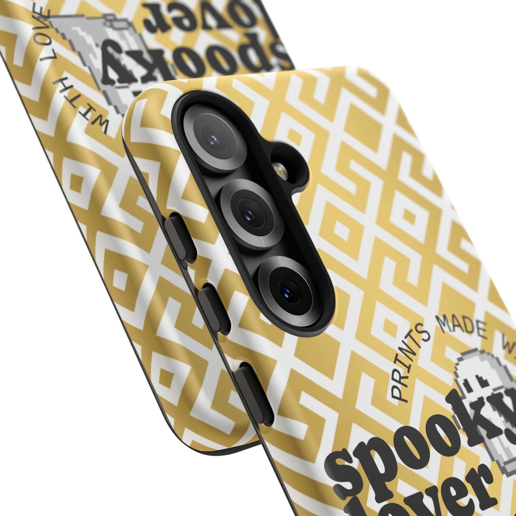 Spooky Lover Phone Case, Cute Ghost Print,