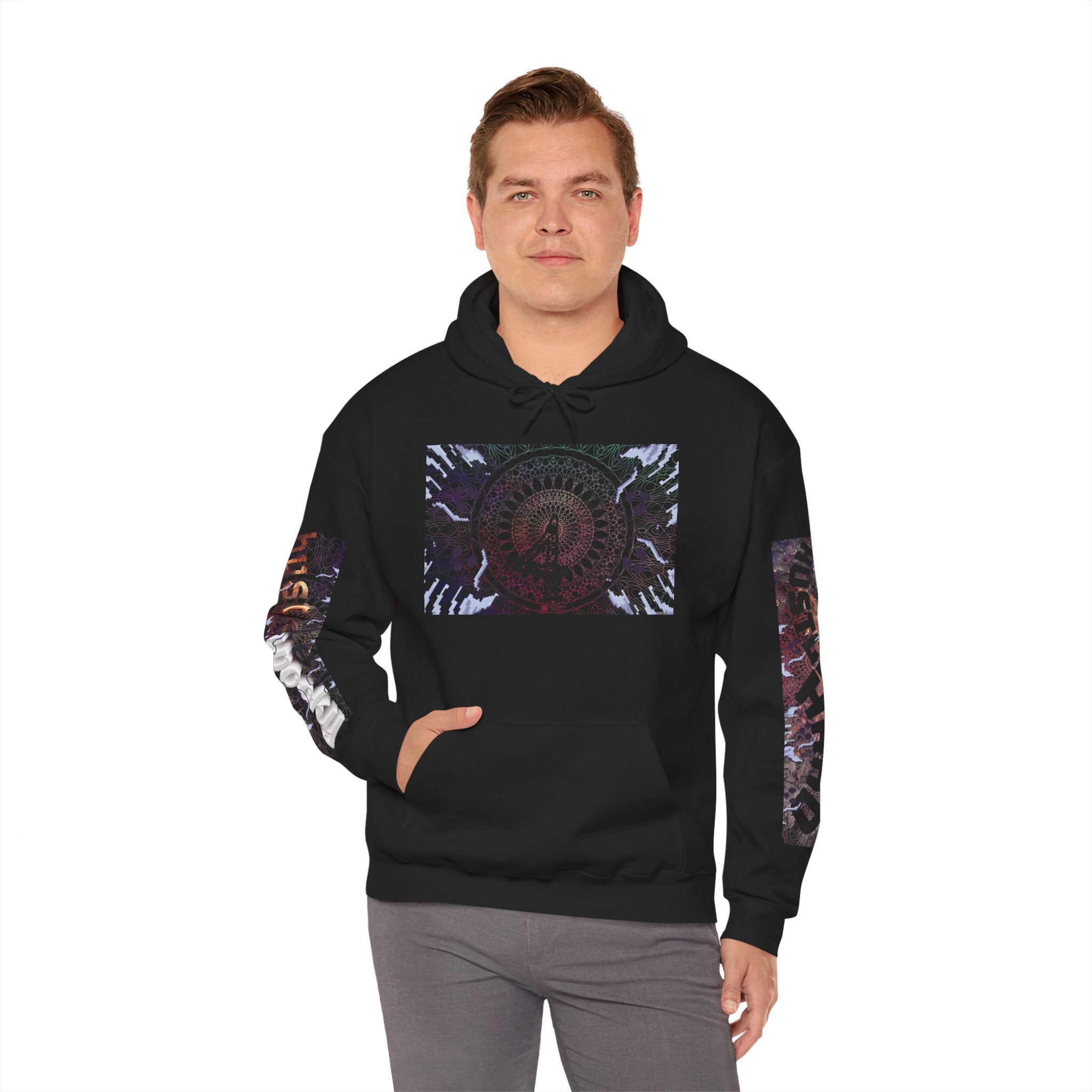 "Personalized Spooky Ghost Hoodie - Hauntingly Comfortable"
