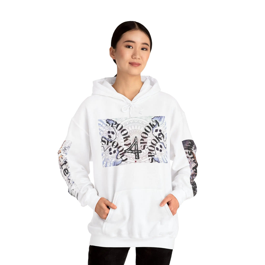 "Personalized Spooky Ghost Hoodie - Hauntingly Comfortable" - TheSpookyGhost